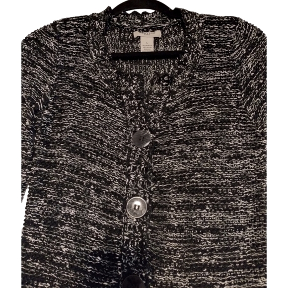 Vertigo Paris Button‎ Front Chunky Loose Knit Cardigan Sweater Grunge Fairy Y2K - Picture 7 of 7